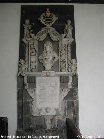 Recent Photograph of Monument to George Hungerford (Bremhill)