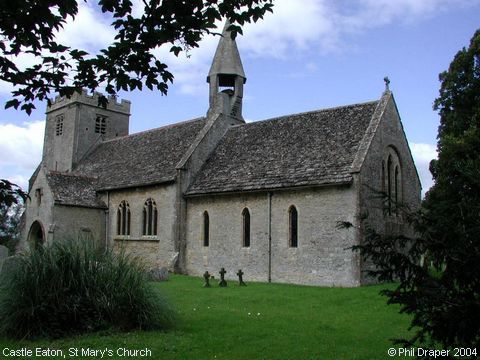 Recent Photograph of St Mary's Church (Castle Eaton)