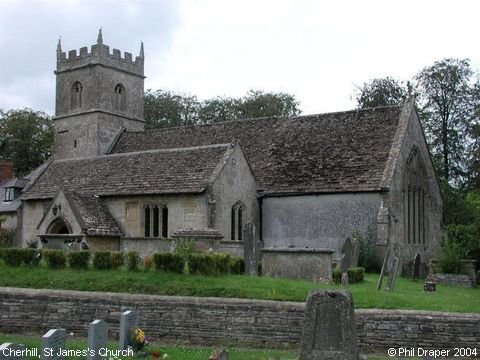 Recent Photograph of St James's Church (Cherhill)