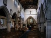Inside Holy Cross Church