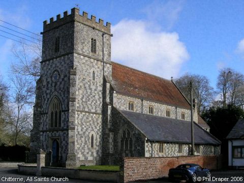 Recent Photograph of All Saints Church (Chitterne All Saints)