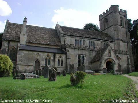 Recent Photograph of St Swithin's Church (Compton Bassett)