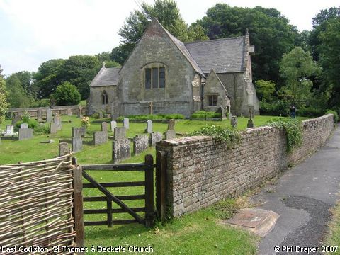 Recent Photograph of St Thomas à Becket's Church (East Coulston)