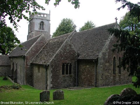 Recent Photograph of St Leonard's Church (Broad Blunsdon)