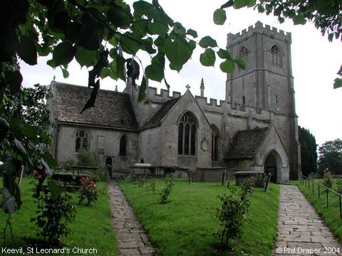 Recent Photograph of St Leonard's Church (Keevil)