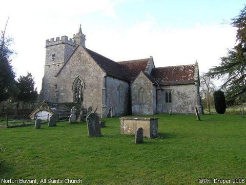 Recent Photograph of All Saints Church (Norton Bavant)