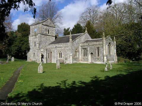 Recent Photograph of St Mary's Church (Orcheston St Mary)