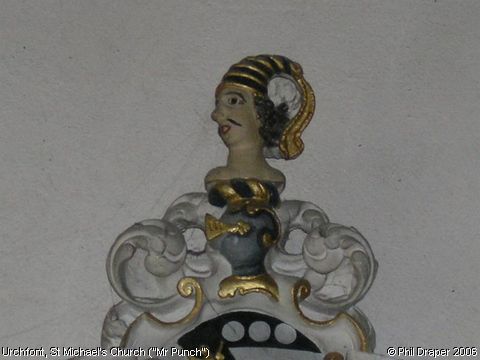 Recent Photograph of St Michael's Church ("Mr Punch") (Urchfont)