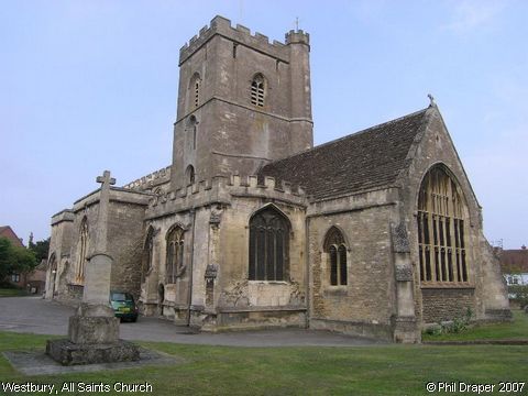 Recent Photograph of All Saints Church (Westbury)