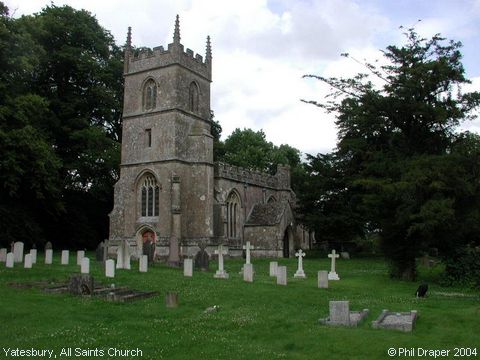 Recent Photograph of All Saints Church (Yatesbury)
