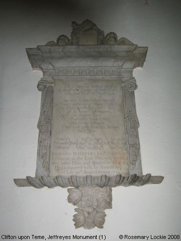Recent Photograph of Jeffreyes Monument (1) (Clifton upon Teme)