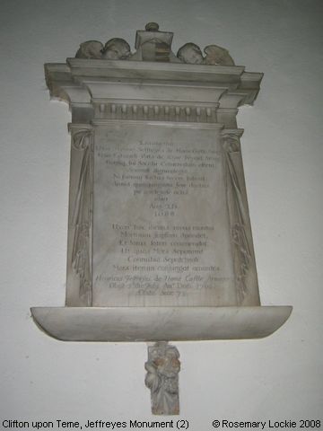 Recent Photograph of Jeffreyes Monument (2) (Clifton upon Teme)