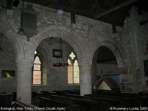 Recent Photograph of Holy Trinity Church (South Aisle) (Eckington)