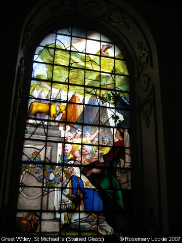 Recent Photograph of St Michael & All Angels Church (Stained Glass) (Great Witley)