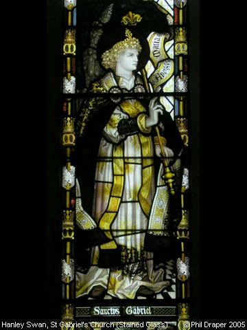 Recent Photograph of St Gabriel's Church (Stained Glass) (Hanley Swan)