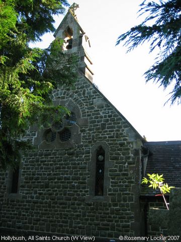 Recent Photograph of All Saints Church (W View) (Hollybush)