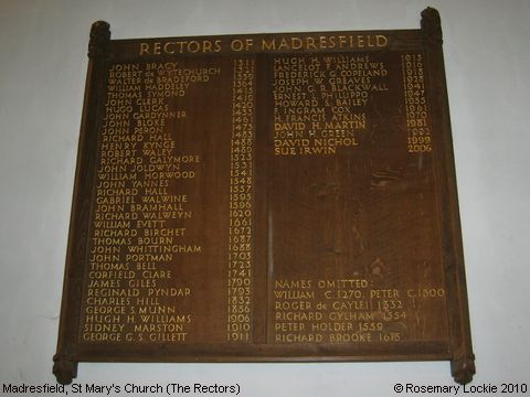 Recent Photograph of St Mary's Church (The Rectors) (Madresfield)