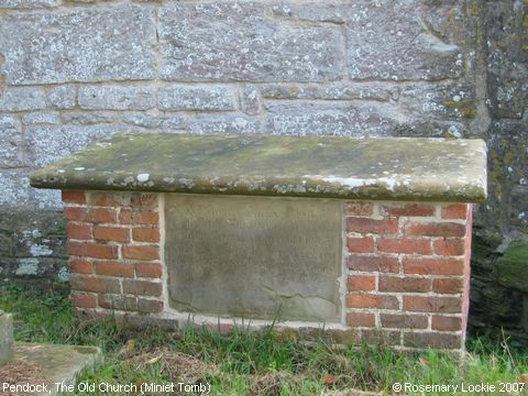 Recent Photograph of The Old Church (Miniet Tomb) (Pendock)