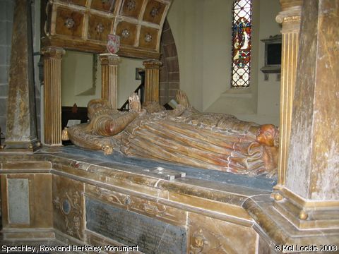 Recent Photograph of Rowland Berkeley Monument (Spetchley)