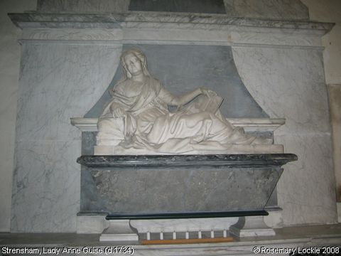 Recent Photograph of Lady Anne Guise (d.1734) (Strensham)