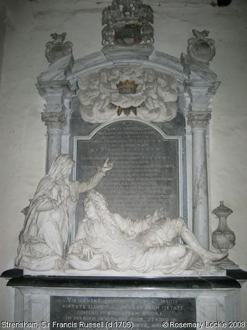 Recent Photograph of Sir Francis Russell (d.1705) (Strensham)