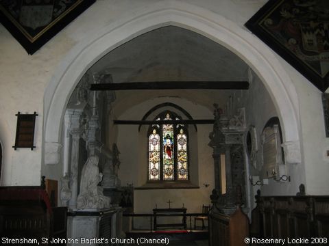 Recent Photograph of St John the Baptist's Church (Chancel) (Strensham)